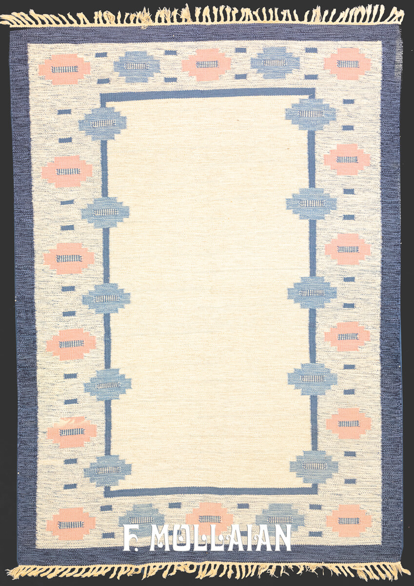 Scandinavian Rug Soft Color Palette n°:668568